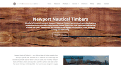 Desktop Screenshot of newportnauticaltimbers.com